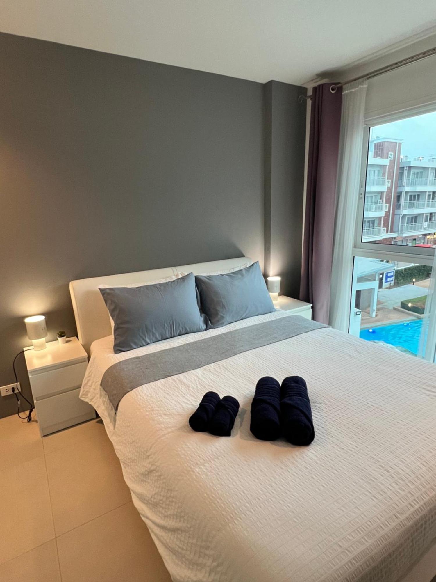 Grandblue Condominium 307 Pool-Seaview Maephim Rayong Mae Phim Buitenkant foto