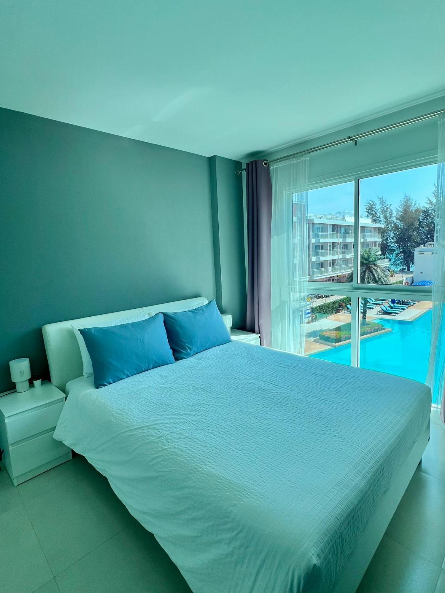 Grandblue Condominium 307 Pool-Seaview Maephim Rayong Mae Phim Buitenkant foto